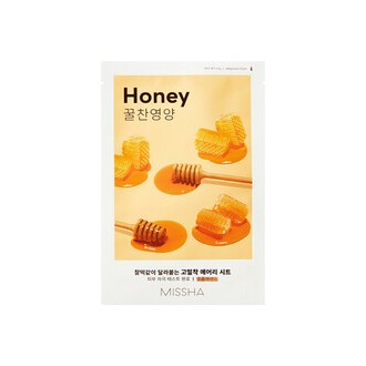 Missha Honey Airy Fit Sheet Mask - Nourishing facial mask 19 g