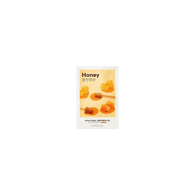Missha Honey Airy Fit Sheet Mask - Nourishing facial mask 19 g