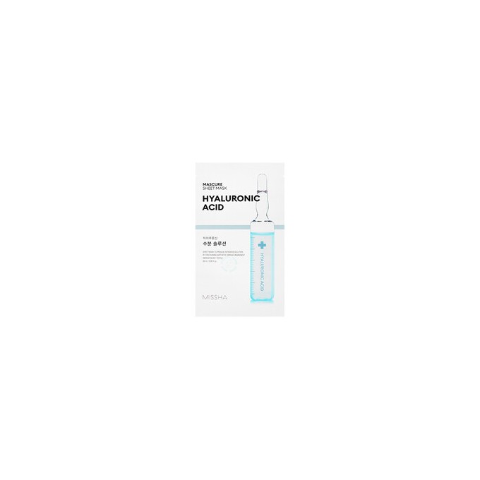 Missha Mascure Hyaluronic Acid Sheet Mask - Hydrating facial mask 27 ml