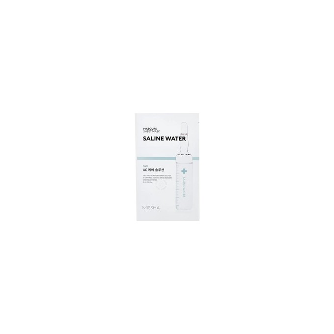Missha Mascure Saline Water Sheet Mask - Soothing mask for sensitive skin 1 vnt.