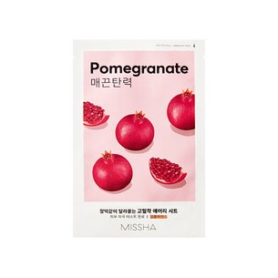 Missha Pomegranate Airy Fit Sheet Mask - Firming facial mask 19 ml
