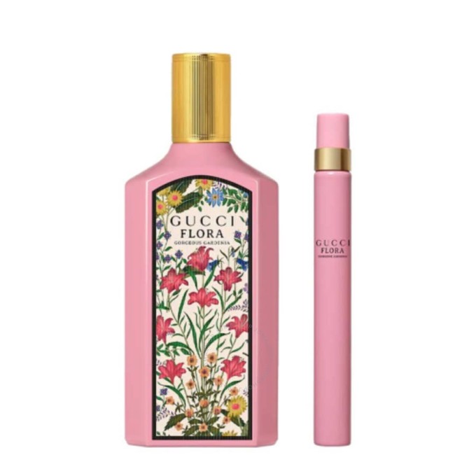 Gucci Flora Gorgeous Gardenia Dárková sada EDP 100 ml a miniaturka EDP