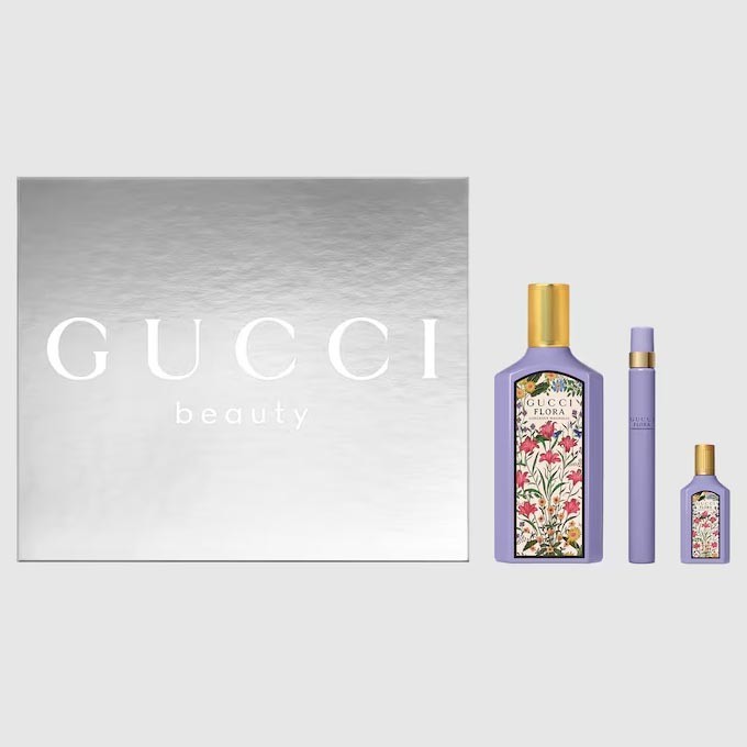 Gucci Flora Gorgeous Magnolia Dárková sada EDP 100 ml, miniaturka EDP
