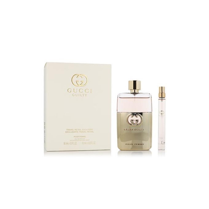 Gucci Guilty Pour Femme Eau de Parfum dovanų rinkinys – EDP 90 ml ir mini EDP 10 ml