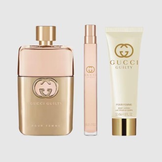 Gucci Guilty Pour Femme dovanų rinkinys - EDP 90 ml, kūno losjonas 50 ml ir mini EDP 10 ml 2