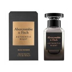 Abercrombie & Fitch Authentic Night Man EDT kvepalai vyrams, 100 ml