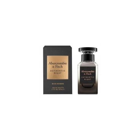 Abercrombie & Fitch Authentic Night Man EDT kvepalai vyrams, 50 ml