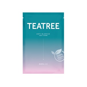 Barulab Tea Tree Anti Blemish Clean Vegan Mask - Cleansing facial mask 23 g