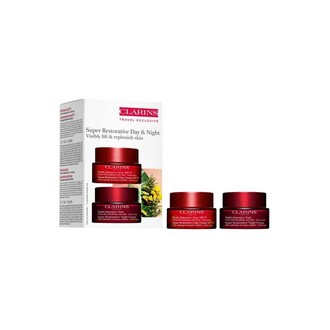 Clarins Super Restorative Day & Night Set - priežiūros rinkinys brandžiai odai