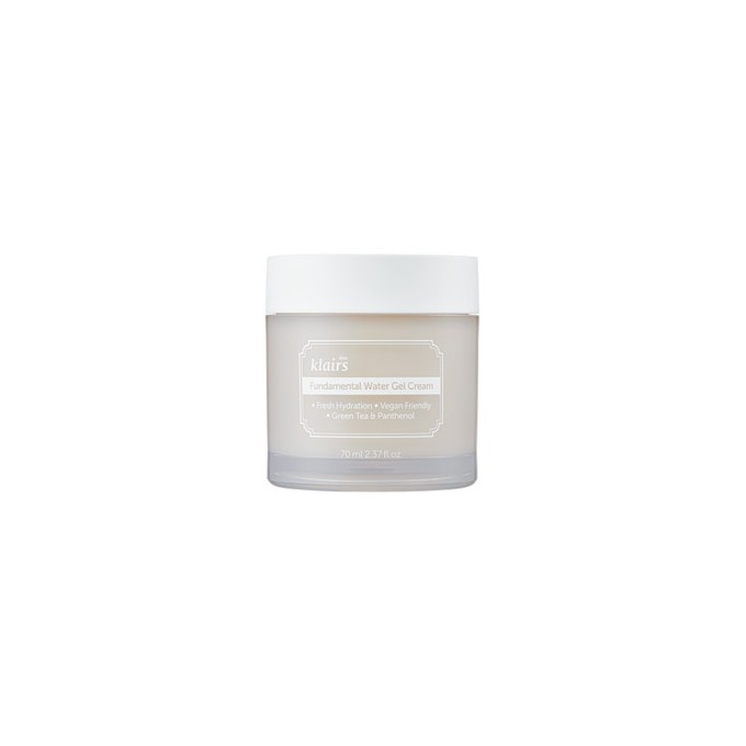 Dear, Klairs Fundamental Water Gel Cream - Hydrating face gel cream 70 g