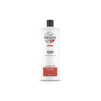 Nioxin System 4 Shampoo Cleanser - Cleansing shampoo for fine colored, significantly thinning hair