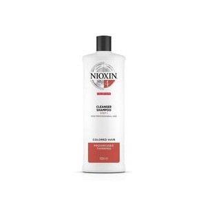 Nioxin System 4 Shampoo Cleanser - Cleansing shampoo for fine colored, significantly thinning hair