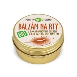 Purity Vision BIO lip balm with 12 ml organic argan oil