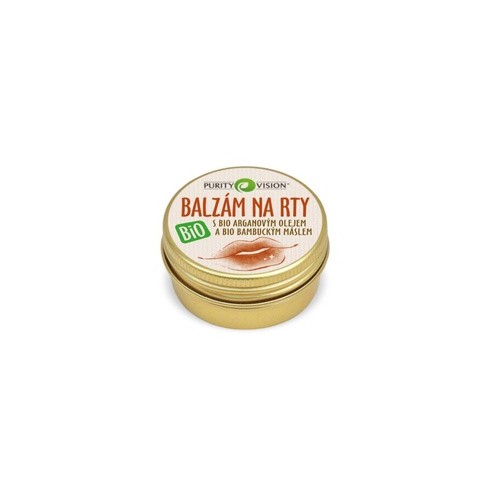 Purity Vision BIO lip balm with 12 ml organic argan oil