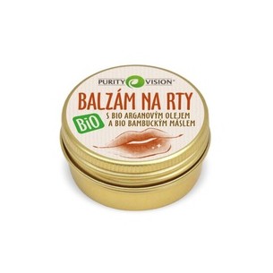 Purity Vision BIO lip balm with 12 ml organic argan oil