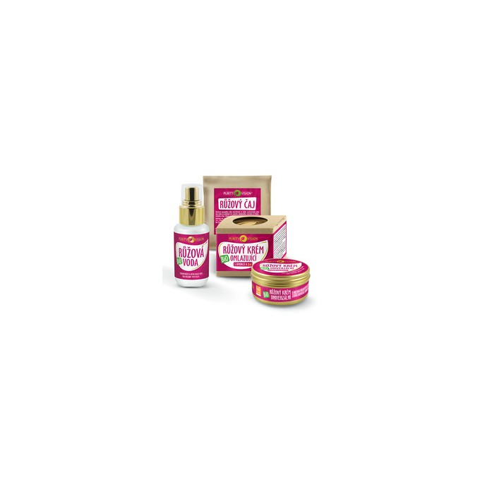 Purity Vision Cosmetic Organic Pink Set
