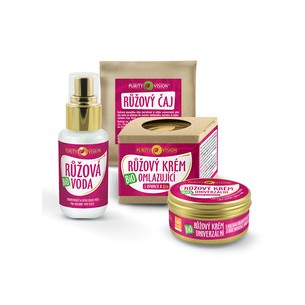Purity Vision Cosmetic Organic Pink Set