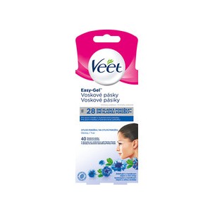 Veet Face wax strips for sensitive skin 40 pcs