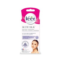 Veet Hypoallergenic wax strips for face Minima 20 pcs