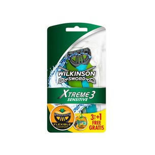 Wilkinson Sword Xtreme3 Sensitive (4 pcs) - Disposable razor for men