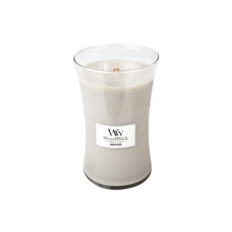 WoodWick Warm Wool Vase (warm wool) - Scented candle 275 g