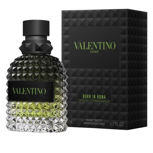 Valentino Uomo Born In Roma Green Stravaganza EDT kvepalai vyrams, 50 ml