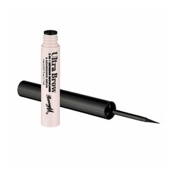 Barry M Ultra Brow 2-in-1 Defining Browliner & Nourishing Serum - Linky na obočí & vyživující sérum 1,7 ml Black