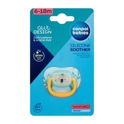 Canpol Babies Exotic Animals Silicone Soother Koala - Dummy 0-6m