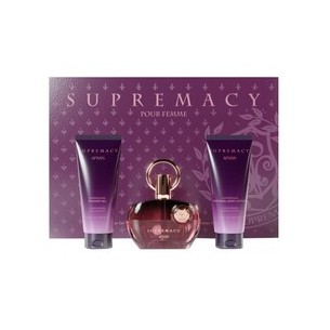 Afnan Supremacy Purple Gift set EDP 100 ml, shower gel 100 ml and moisturizing body lotion 100 ml
