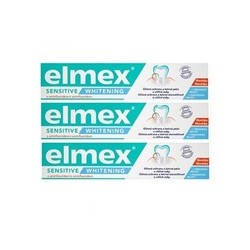 Elmex Sensitive Whitening (3 x 75 ml) - Whitening toothpaste for sensitive teeth
