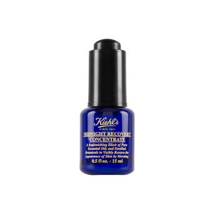 Kiehls Midnight Recovery Concentrate - Night Regenerating Oil Serum For Fresh Skin Look 30 ml