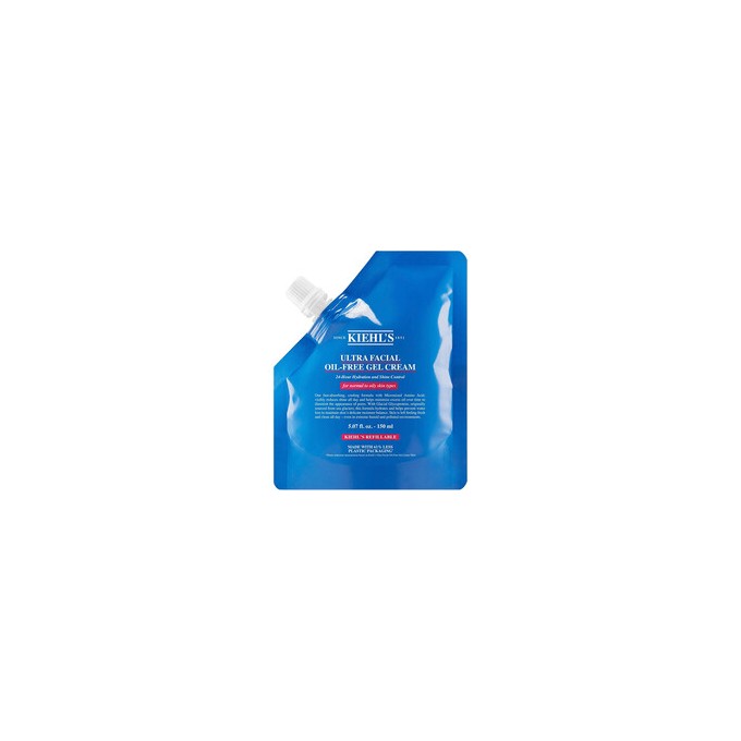 Kiehls Ultra Facial Cream Refill Pouch - veido kremo normaliai ir riebiai odai papildymas, 150 ml