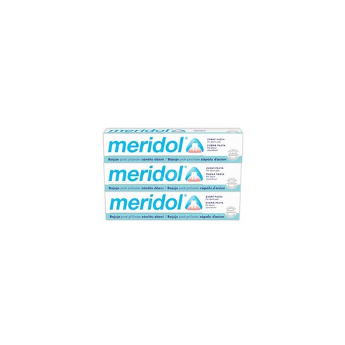 Meridol Meridol Tripack Toothpaste (3 pcs) - Toothpaste against gingivitis 75 ml