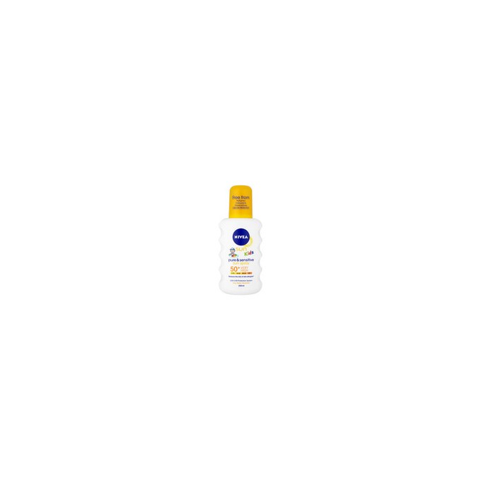 Nivea Kids Spray SPF 50 + Sun Kids (Pure & Sensitive Sun Spray) 200 ml