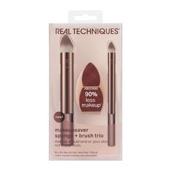 Real Techniques Makeupsaver Sponge + Brush Trio - Gift set