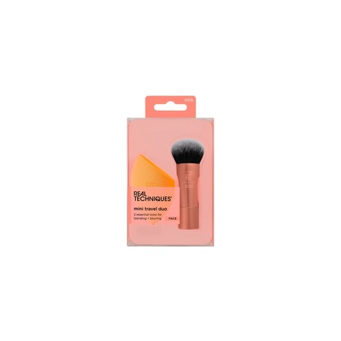 Real Techniques Mini Travel Duo - Mini brush and sponge set