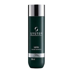 System Professional Man Silver Shampoo - Fialový šampon vyrams 250 ml