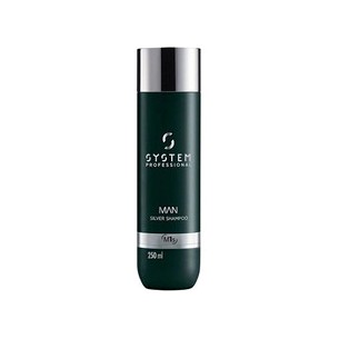 System Professional Man Silver Shampoo - Fialový šampon vyrams 250 ml