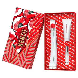 Kenzo Flower By Kenzo Dovanų rinkinys EDP 100 ml, kūno losjonas 75 ml a miniature EDP 10 ml 100 ml