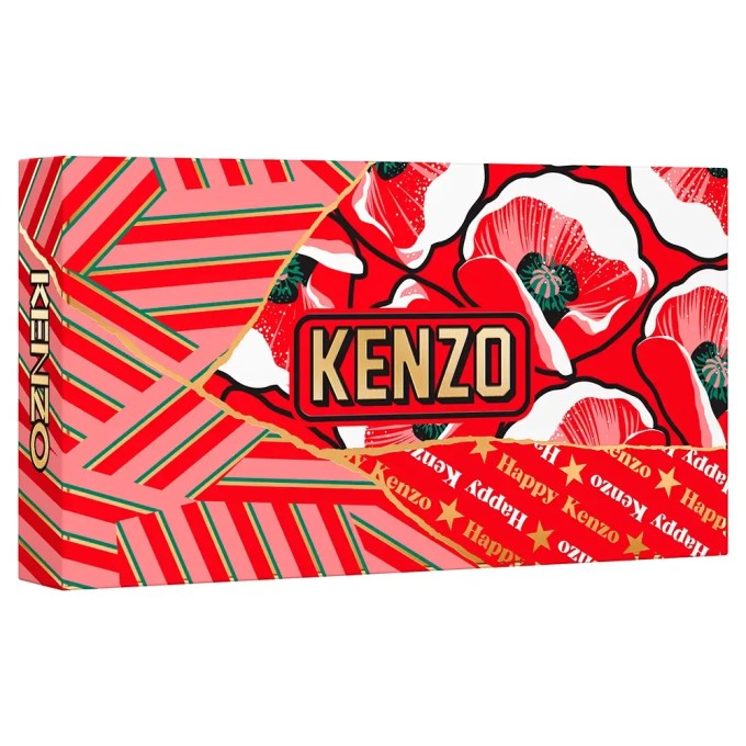 Kenzo Flower By Kenzo Dovanų rinkinys EDP 100 ml, kūno losjonas 75 ml a miniature EDP 10 ml 100 ml