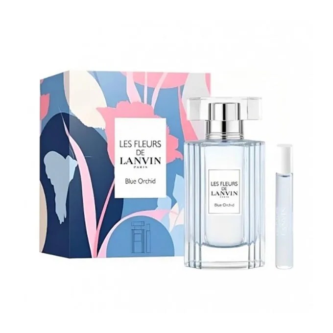 Lanvin Blue Orchid Gift set EDT 50 ml a miniature EDT 7,5 ml moterims