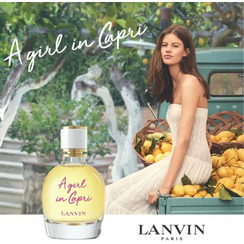 Lanvin A Girl in Capri EDT kvepalai moterims, 50 ml