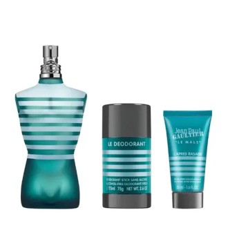 Jean Paul Gaultier Le Male SET EDT 125 ml + After Shave Balm 50 ml + Deostick 75 ml vyrams 2