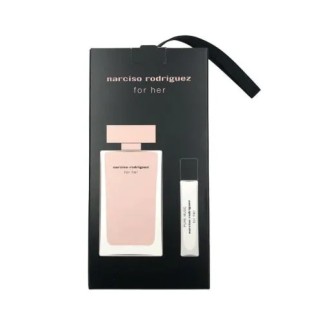 Narciso Rodriguez for Her EDP 100 ml dovanų rinkinys ir Pure Musc EDP 10 ml mini