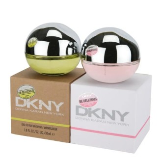 DKNY Be Delicious dovanų rinkinys EDP 30 ml ir Be Delicious Fresh Blossom EDP 30 ml