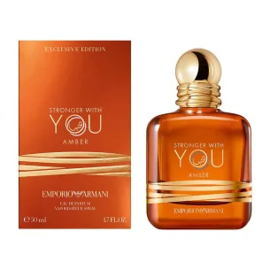 Armani Stronger With You Amber EDP unisex kvepalai, 50 ml