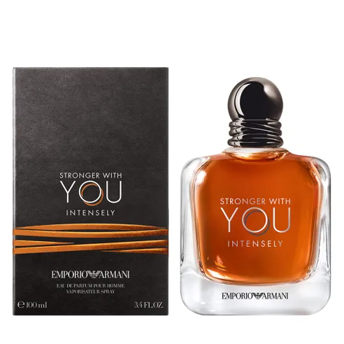 Armani Stronger With You Intensely EDP kvepalai vyrams, 100 ml