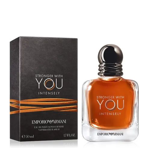 Armani Stronger With You Intensely EDP kvepalai vyrams, 50 ml