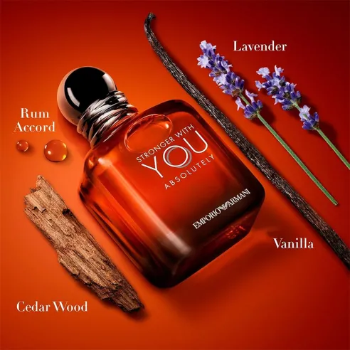 Armani Stronger With You Absolutely EDP kvepalai vyrams, 50 ml