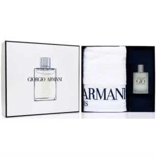 Armani Acqua di Gio Man dovanų rinkinys 100 ml EDT ir rankšluostis Armani vyrams